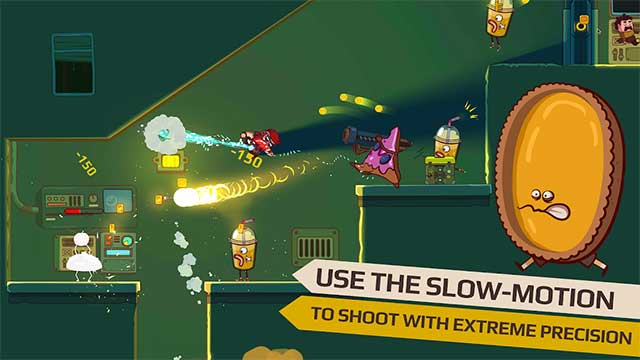 Sử dụng tính năng Slow-motion để bắn chính xác hơn