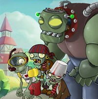 Plants Zombies: Open Fire