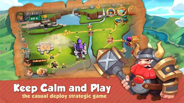 Dragon Knight for Android có lối chơi chiến thuật cổ điển