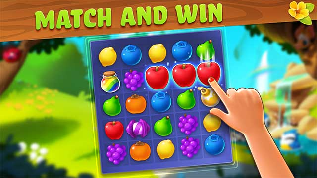 Chơi game match-3 để phát triển các item thành vật phẩm cao cấp