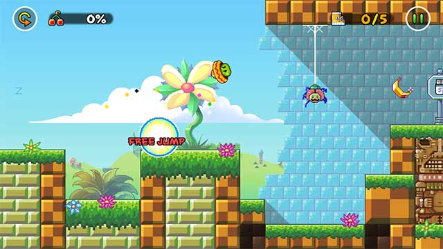 Thưởng thức nền đồ họa tươi sáng và đầy màu sắc của Bean Dreams Android