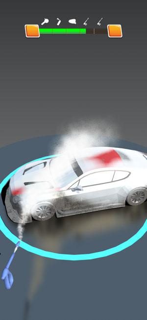 Phun lại sơn cho xe