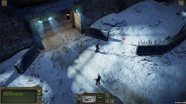 Gameplay chiến đấu theo lượt quen thuộc trong ATOM RPG Trudograd