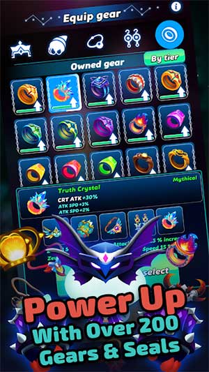 Nâng cấp sức mạnh với hơn 200 item