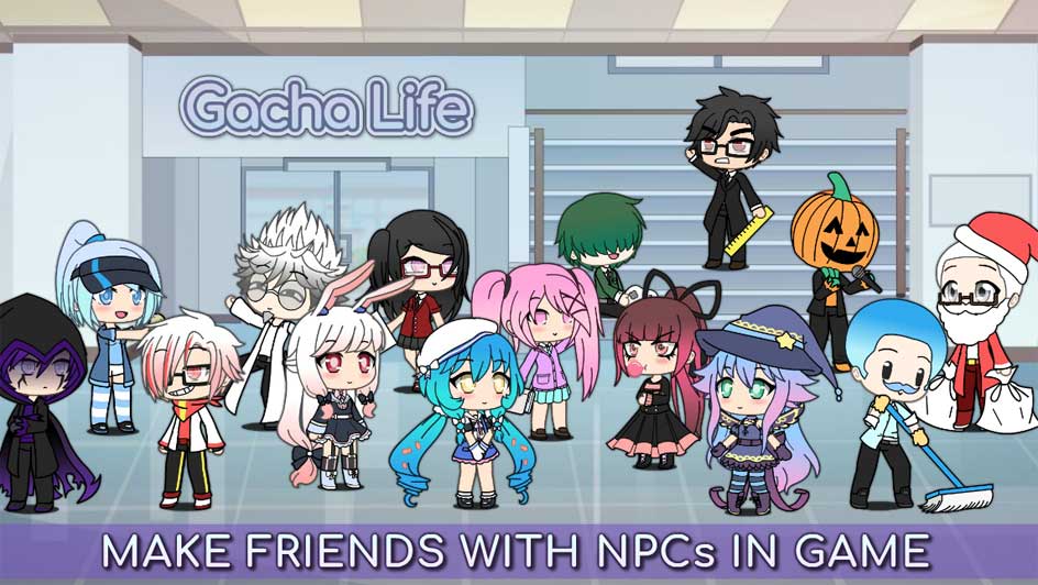 Kết bạn trong game GachaLife