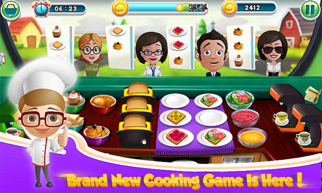 Cooking Story có gameplay quản lý thời gian cổ điển dễ chơi và dễ gây nghiện
