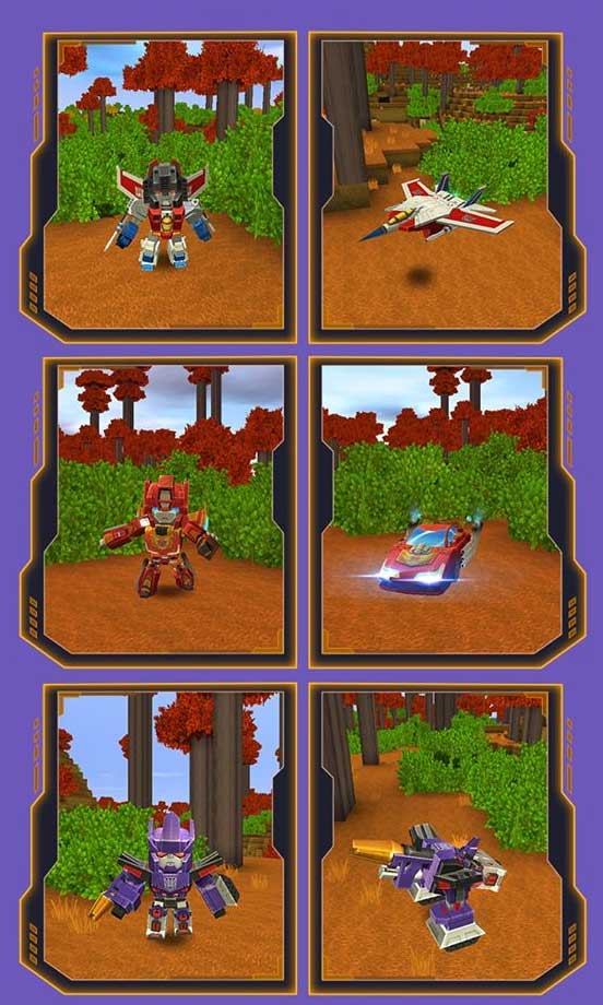 Click nút Convert để biến đổi người máy trong Mini World