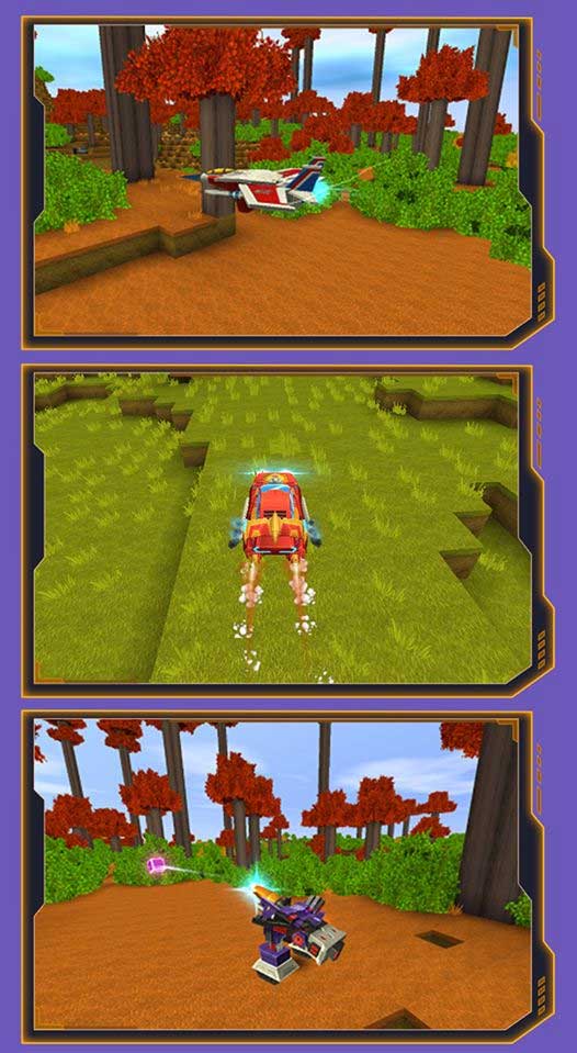 Các phiên bản người máy biến hình trong Mini World