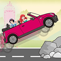 Princess Crazy Car