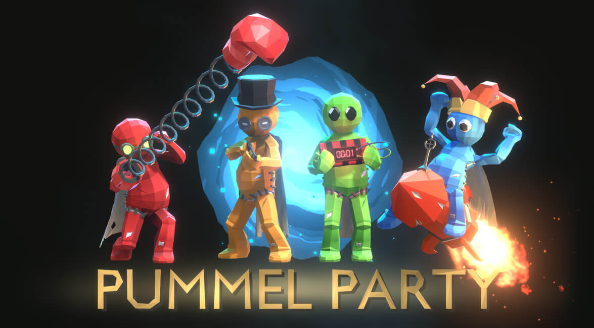 Dàn nhân vật chính trong Pummel Party 