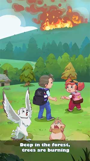 Giúp Sofia và Jack Forest dập tắt cháy rừng