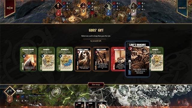 Lối chơi của Blood Rage là sự kết hợp giữa chiến thuật, thẻ bài và quản lý tài nguyên