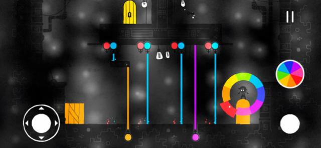 Tham gia vào cuộc phiêu lưu đầy màu sắc trong game Hue: A color adventure 