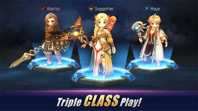 Royal Crown Android cung cấp 15 class nhân vật độc đáo