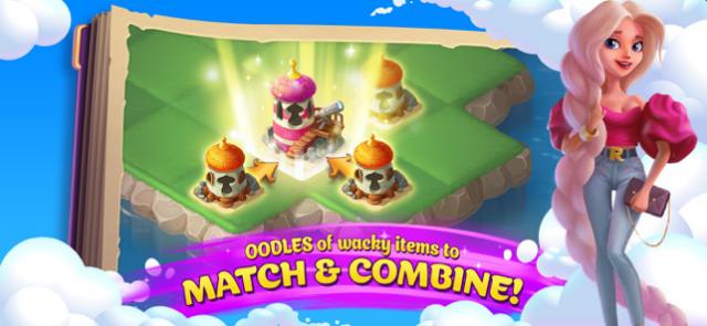 Hợp nhất và xây dựng thế giới cổ tích trong game EverMerge 