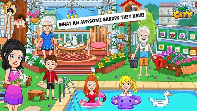 Vui chơi ở sâu sau và thỏa sức bơi lội trong bể bơi