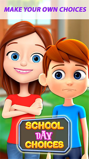 School Day Choices mô phỏng 1 ngày tới trường của bé
