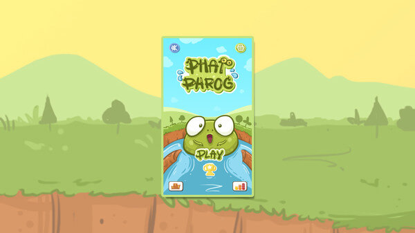 Nhấn Play là bạn có thể chơi Phat Phrog ngay
