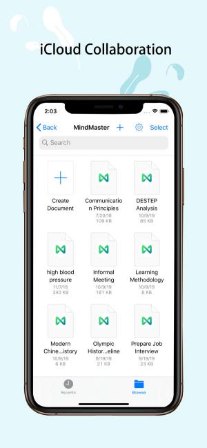 Lưu sơ đồ vào iCloud