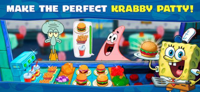Cùng Chú bọt biển tinh nghịch tạo ra các món ăn thơm ngon trong SpongeBob: Krusty Cook-Off 
