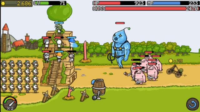 Bố trí quân đội trên các tầng tháp