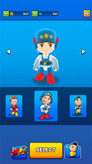 Mở khóa nhiều bộ trang phục độc đáo