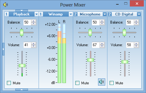 Power Mixer hỗ trợ nhiều tính năng điều chỉnh âm thanh cao cấp