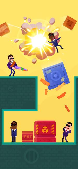 Hitmasters là game hành động bắn súng hài hước