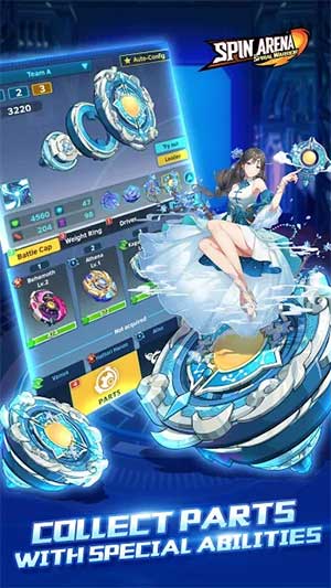 Thu thập các phần của con quay