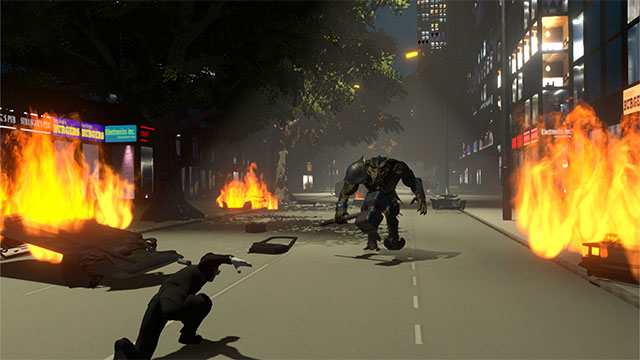 Nhập vai siêu anh hùng và chiến đấu để bảo vệ thành phố trong Street Hero game