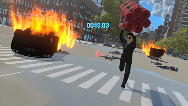 Kết hợp kỹ năng và vũ khí hiện đại để đánh bại những kẻ phản diện