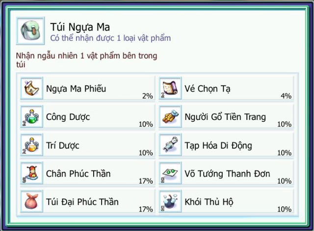 Túi Ngựa Ma