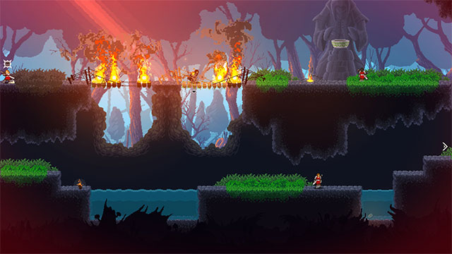 Wildfire là game hành động lén lút giải cứu ngôi làng