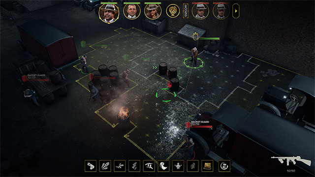 Empire of Sin nổi bật với gameplay chiến thuật theo lượt kết hợp hành động