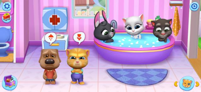 Giờ tắm vui vẻ và hài hước