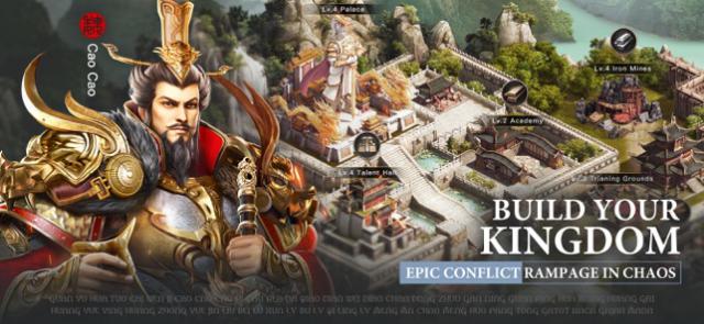 Xây dựng đế chế của riêng bạn trong game Three Kingdoms: Raja Chaos