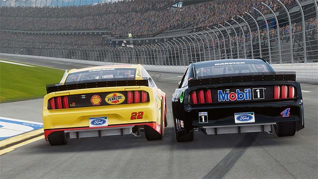 Cạnh tranh khốc liệt trên đường đua NASCAR Heat 5 game