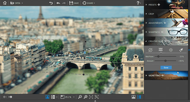 inPixio Photo Focus là phần mềm xử lý ảnh mờ, out net trên PC