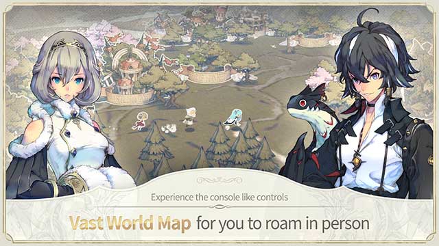 Tự do khám phá thế giới rộng lớn của Exos Heroes for Android