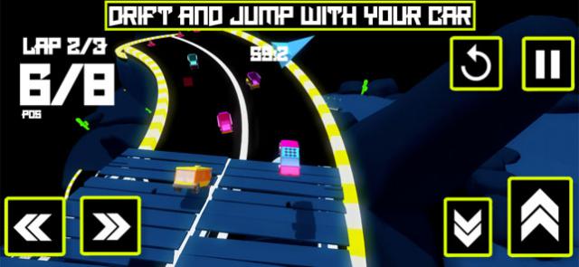 Drift và nhảy để tiến về phía trước nhanh hơn đối thủ