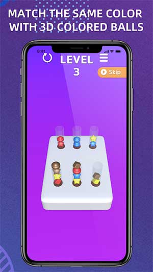 Cho những viên kẹo cùng loại vào một ống nghiệm