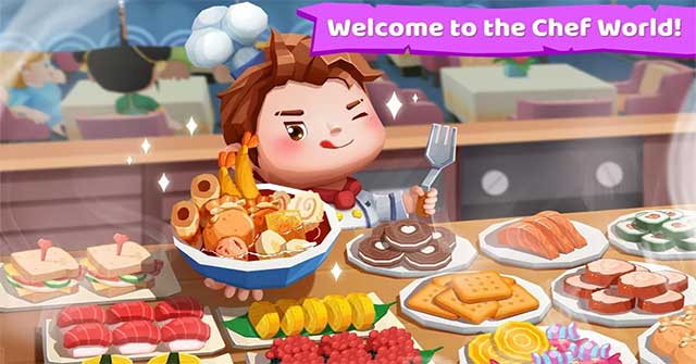 Thể hiện tài năng nấu nướng của bé trong game Chef World for Android