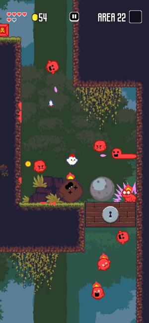 Cùng gà siêu nhân cứu thế giới trong game Super Fowlst 