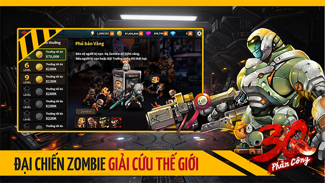 Đại chiến zombie bảo vệ thế giới