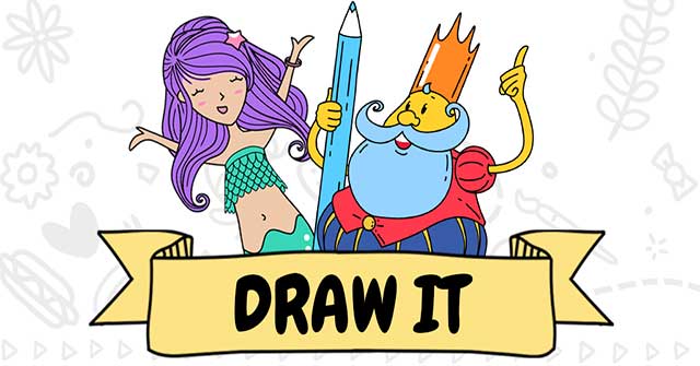 Tham gia một cuộc thi vẽ tranh thời gian thực trong game Draw it