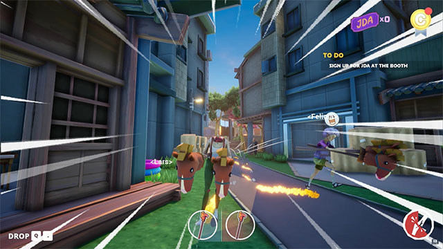 Tận dụng mọi vũ khí bạn nhặt được trong môi trường game Just Die Already