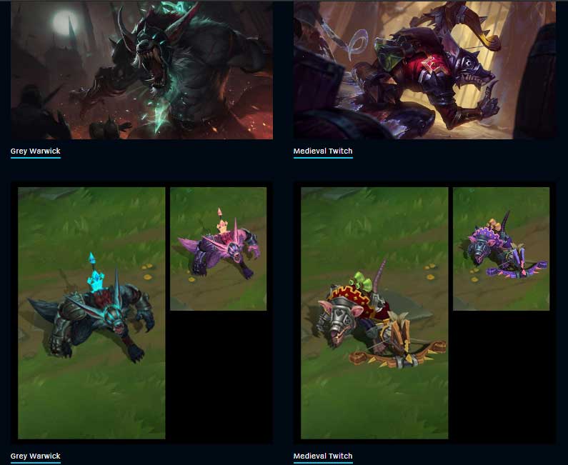 League of Legends có Chroma Honor 5