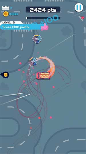 Thực hiện những cú bẻ lái điêu luyện