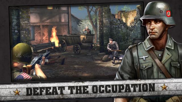 Đánh bại quân chiếm đóng và giành lại nước Pháp trong game Frontline Commando: D-Day