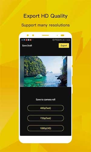 Xuất video chất lượng HD
